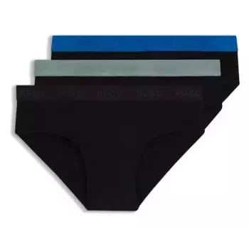 Боксеры 3 шт HUGO 10268005 Brief, черный