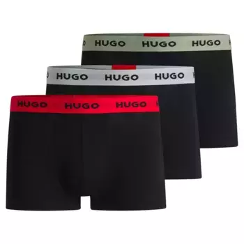 Боксеры 3 шт HUGO 10268005, черный