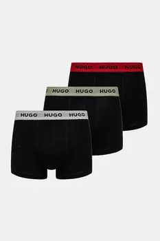 Боксеры 3 шт Hugo, черный