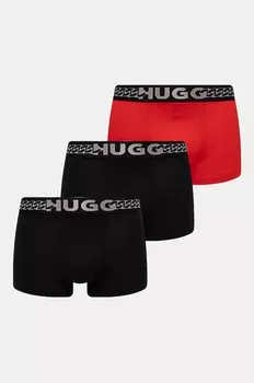 Боксеры 3 шт Hugo, красный