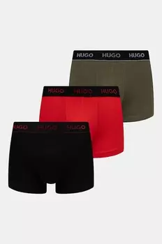 Боксеры 3 шт Hugo, мультиколор