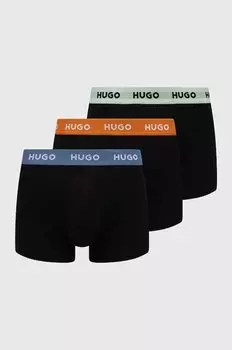 Боксеры 3 шт Hugo, мультиколор