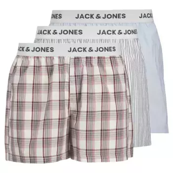 Боксеры 3 шт Jack & Jones Alvin LN, серый