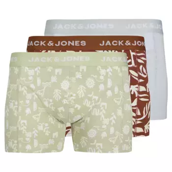 Боксеры 3 шт Jack & Jones Corals, разноцветный