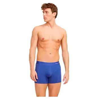 Боксеры 3 шт Jack & Jones Crew Bamboo, синий