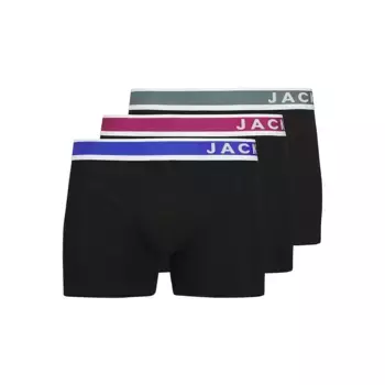 Боксеры 3 шт Jack & Jones Easton Solid SN, черный