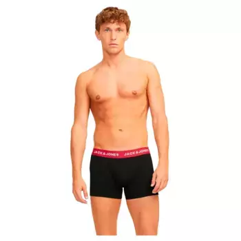 Боксеры 3 шт Jack & Jones Joe, черный