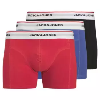 Боксеры 3 шт Jack & Jones Kayden Solid SN, разноцветный