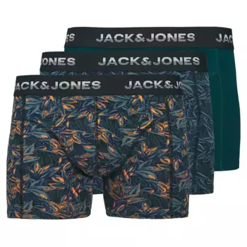 Боксеры 3 шт Jack & Jones Maxwell SN, зеленый