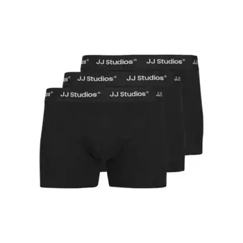 Боксеры 3 шт Jack & Jones Soho Solid, черный