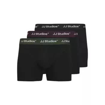Боксеры 3 шт Jack & Jones Soho Solid, черный