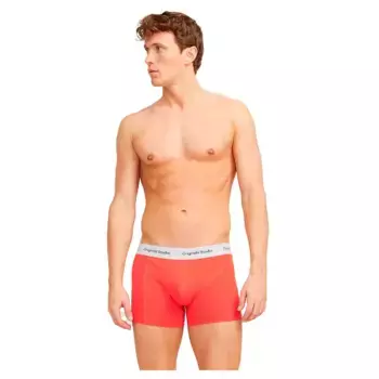 Боксеры 3 шт Jack & Jones Vesterbro Solid, красный