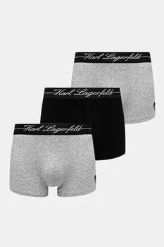Боксеры 3 шт Karl Lagerfeld, черный