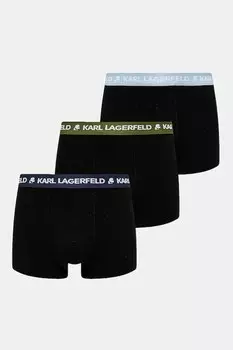 Боксеры 3 шт Karl Lagerfeld, черный