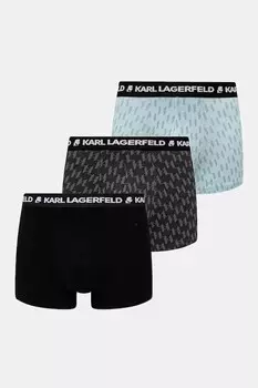 Боксеры 3 шт Karl Lagerfeld, черный