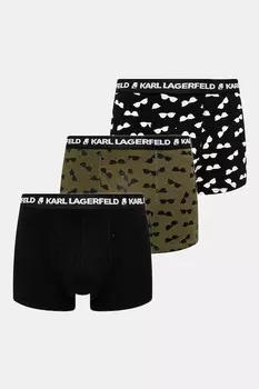 Боксеры 3 шт Karl Lagerfeld, черный
