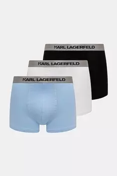 Боксеры 3 шт Karl Lagerfeld, синий