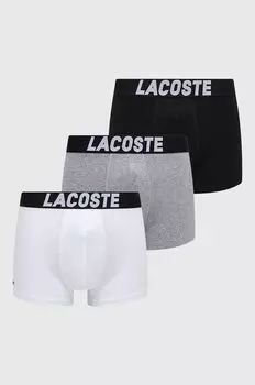 Боксеры (3 шт.) Lacoste, черный