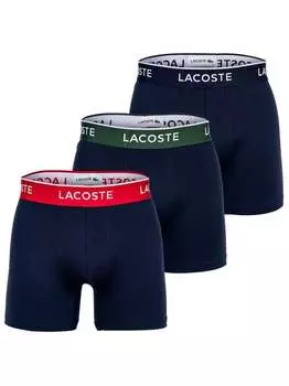 Боксеры, 3 шт. Lacoste, мультиколор