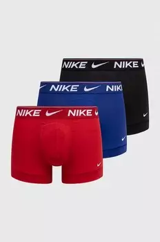 Боксеры 3 шт Nike, красный