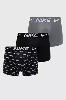 Боксеры 3 шт Nike, серый