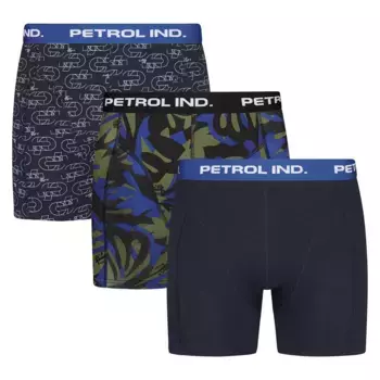 Боксеры 3 шт Petrol Industries M-1050-BXR301, синий
