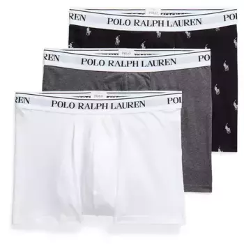 Боксеры 3 шт Polo Ralph Lauren 714830299, разноцветный