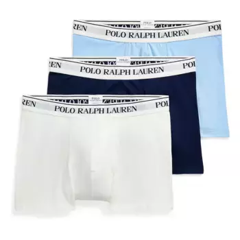 Боксеры 3 шт Polo Ralph Lauren 714830299, белый