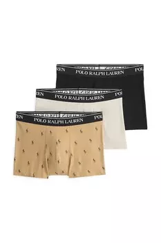 Боксеры 3 шт Polo Ralph Lauren, мультиколор