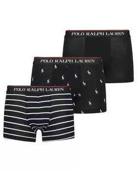 Боксеры, 3 шт Polo Ralph Lauren, мультиколор