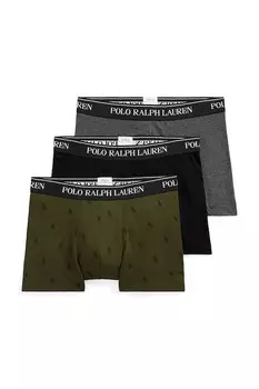 Боксеры 3 шт Polo Ralph Lauren, серый