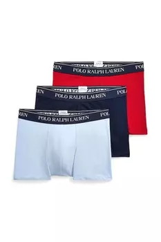 Боксеры 3 шт Polo Ralph Lauren, синий