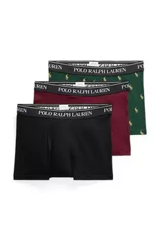 Боксеры 3 шт Polo Ralph Lauren, зеленый