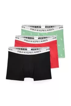 Боксеры 3 шт Polo Ralph Lauren, зеленый