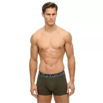 Боксеры 3 шт Superdry M3110452B, зеленый