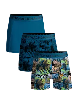 Боксеры 3 шт трусы Muchachomalo, мультиколор