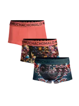 Боксеры 3 шт трусы Muchachomalo, мультиколор