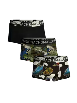 Боксеры 3 шт трусы Muchachomalo, мультиколор
