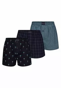Боксеры 3ER PACK TOM TAILOR, темно-синий