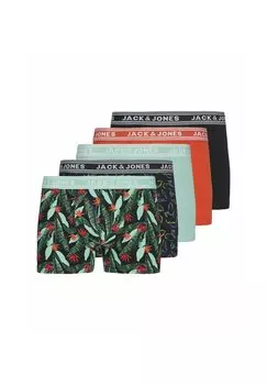 Боксеры 5 PACK Jack & Jones, черный
