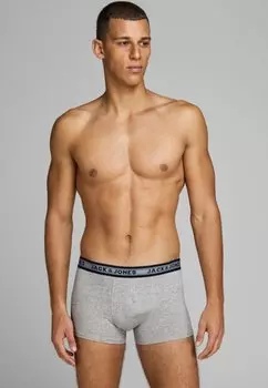 Боксеры 5 PACK Jack & Jones, темно-серый меланж