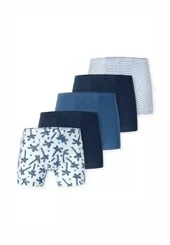 Боксеры 5-PACK Schiesser, темно-синий
