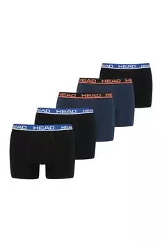 Боксеры - 5 пар Head, черный