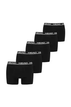 Боксеры - 5 пар Head, черный