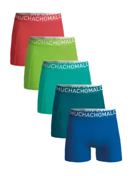 Боксеры 5 шт трусы Muchachomalo, мультиколор