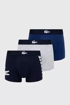 Боксеры 5H1803 (3 шт.) Lacoste, темно-синий