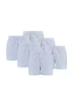 Боксеры 6ER PACK WEB Levi's®, светло-голубой