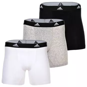 Боксеры ADIDAS ORIGINALS Boxer shorts, пятнистый серый/черный/белый