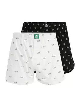 Боксеры ADIDAS ORIGINALS, черный/белый