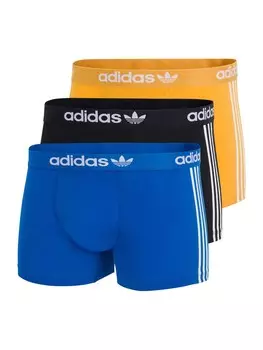 Боксеры ADIDAS ORIGINALS Comfort Flex Cotton 3 Stripes, цвет Blue/Yellow/Black